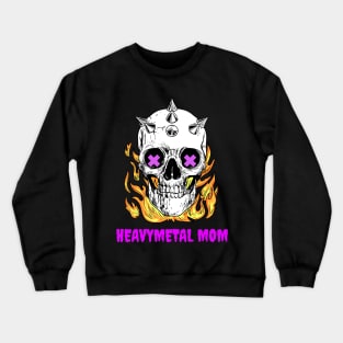 HeavyMetal - Metal Mom Crewneck Sweatshirt